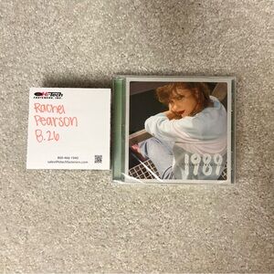 1989 (Taylor’s Version) Aquamarine Green Deluxe CD - With Polaroids